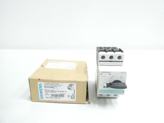 SIEMENS 3RV1321-1DC10 MANUAL STARTER 3.2A AMP 2HP