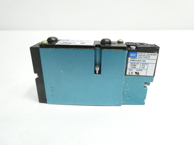 MAC 92B-AAB-BJD-DM-DJA4-1DG PNEUMATIC SOLENOID VALVE 120V-AC 120PSI