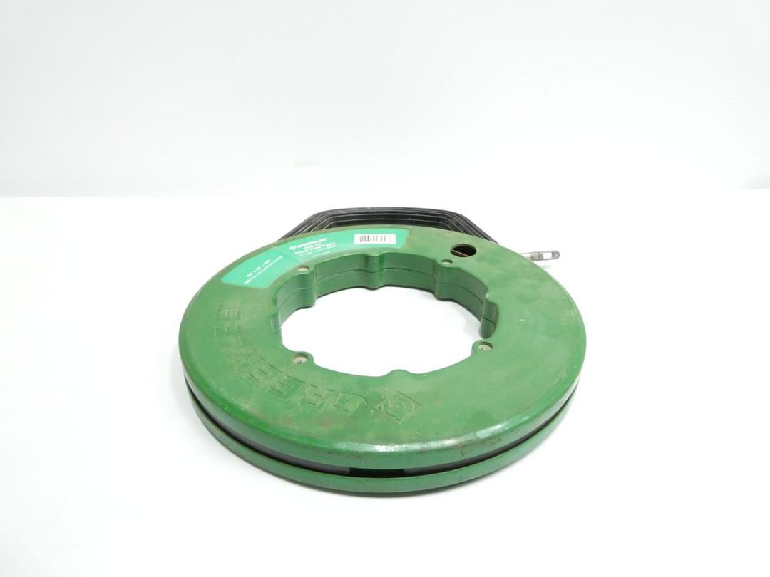 GREENLEE 438-10 STEEL FISH TAPE 100FT X 1/8IN X 0.060IN