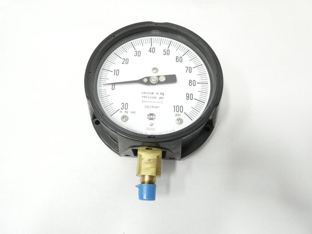 US GAUGE 33022 PRESSURE GAUGE 4-1/2IN 0-100PSI 1/4IN NPT
