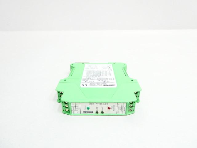 PHOENIX CONTACT MCR-PT100-I-DC TEMPERATURE TRANSDUCER -4-149F 20-30V-DC