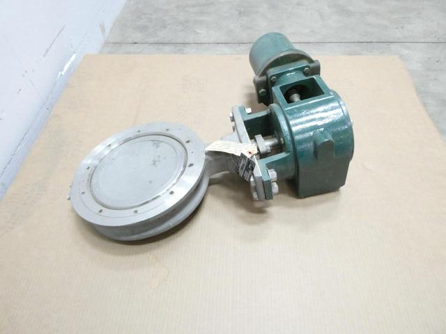 FISHER 8532 POSI-SEAL 1061 SIZE 30 STAINLESS WAFER CONTROL VALVE 10IN 150
