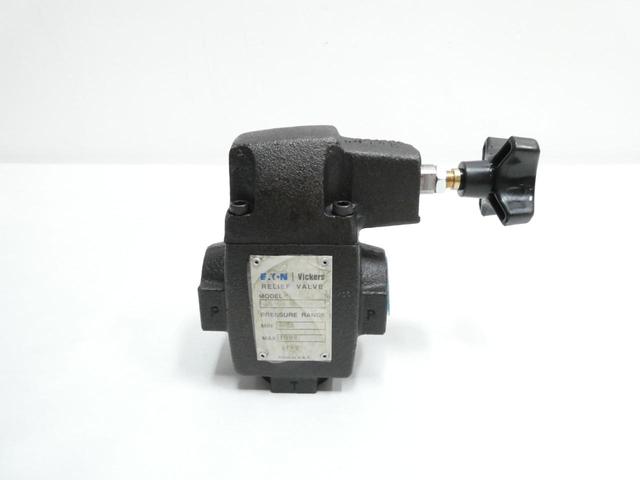 VICKERS 572263-CS-06-B-50 HYDRAULIC RELIEF VALVE 125-1000PSI