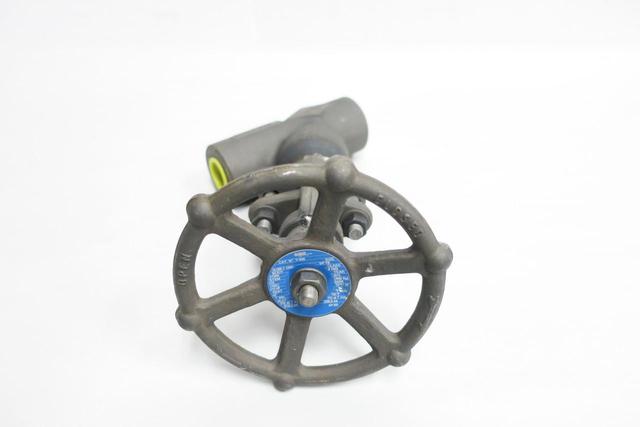 OMB Y-930 MANUAL STEEL SOCKET WELD GLOBE VALVE 3/4IN 1500