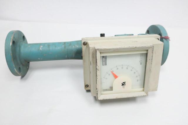 FISCHER PORTER 10A5003 VARIABLE AREA FLOW METER 100GPM 2IN
