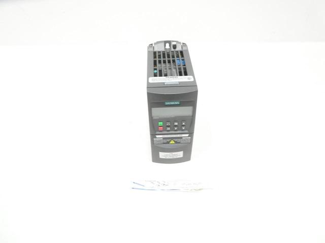 SIEMENS 6SE6420-2UD17-5AA1 MICROMASTER 420 VFD DRIVE 380-480V-AC 0-550HZ 0.75KW