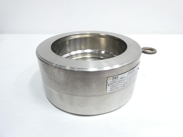 DSS A01A08-T2-T2-T2-T5-TF-VI STAINLESS WAFER CHECK VALVE 8IN 150