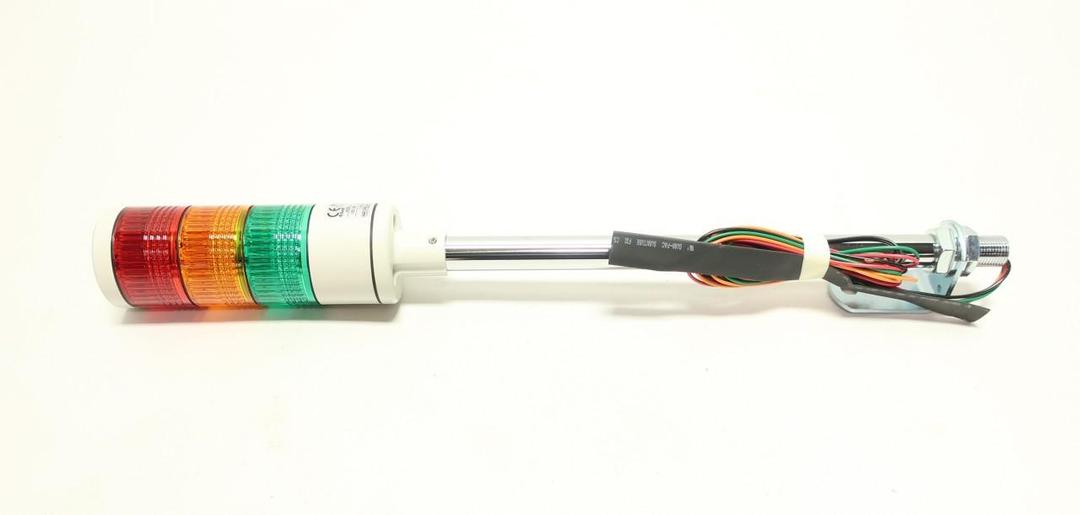 PATLITE LES-302A-RYG 24V-AC 24V-DC GREEN YELLOW AND RED STACK LIGHT ASSEMBLY