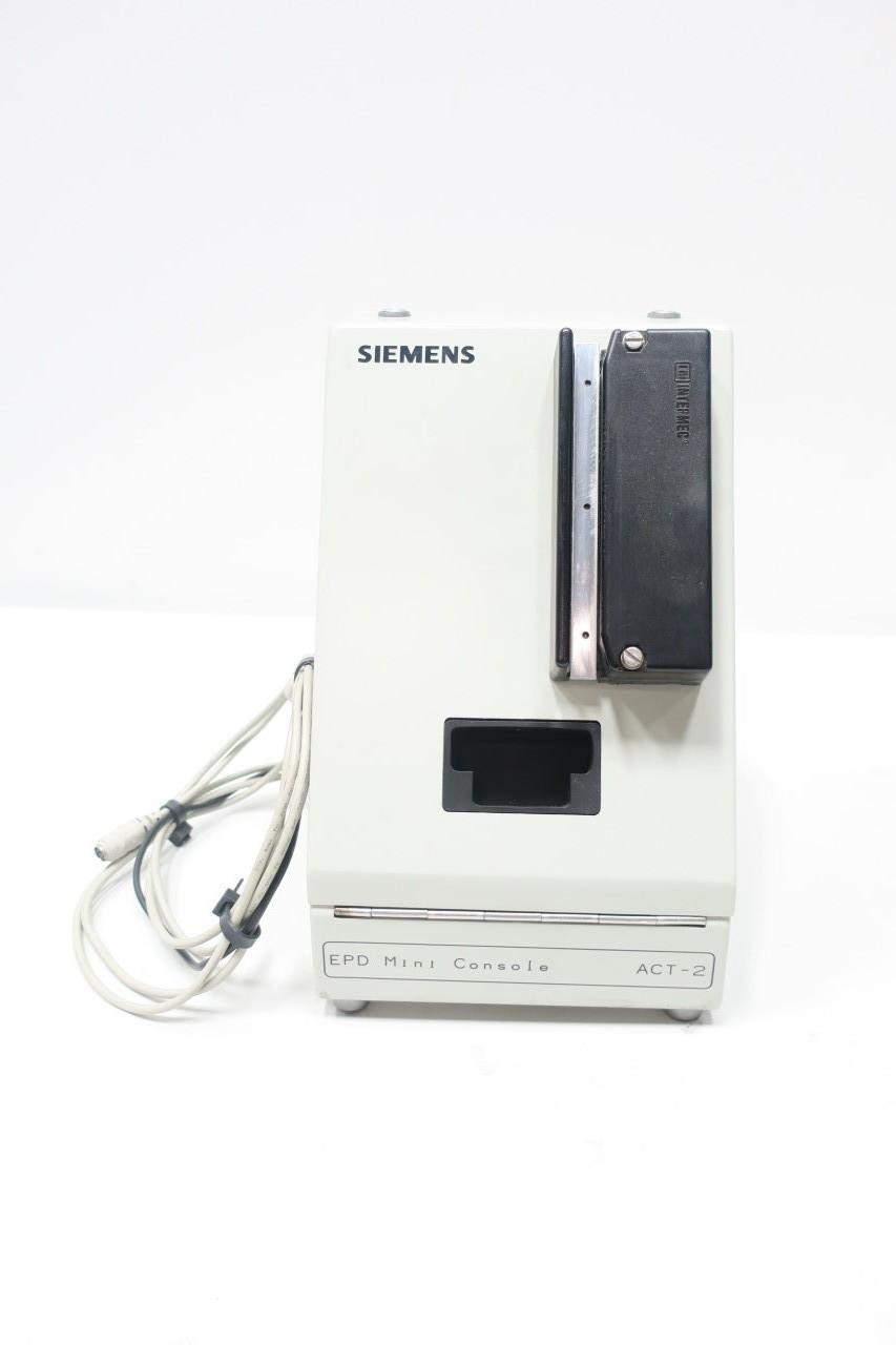 SIEMENS ACT-2 ELECTRONIC PERSONAL DOSIMETER EPD MINI CONSOLE