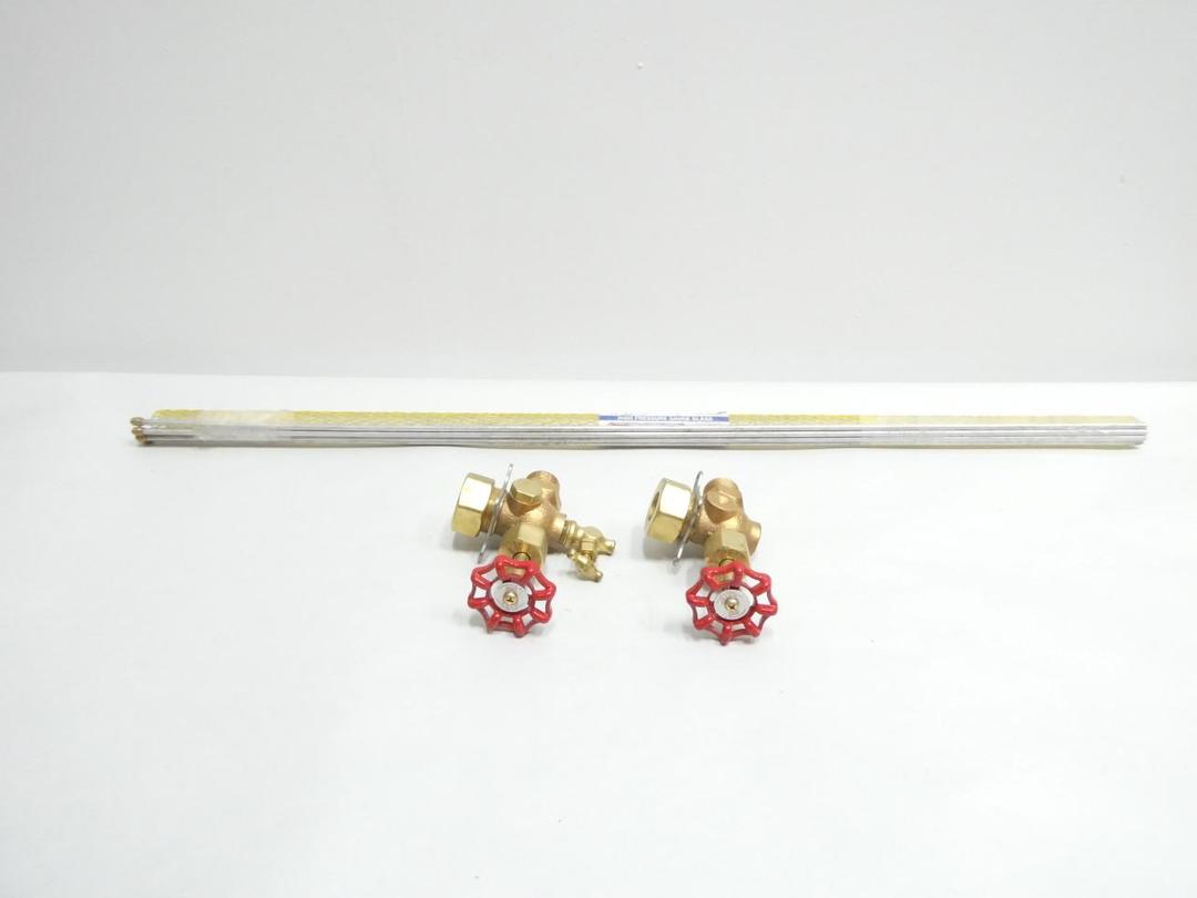 ERNST EG-37A-034-Z MANUAL BRONZE GAGECOCK VALVE SET 3/4IN