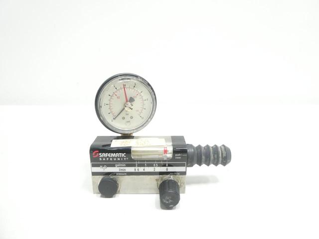 SAFEMATIC 228542200000 SAFEUNIT FLOW METER 0-2GPM H2O