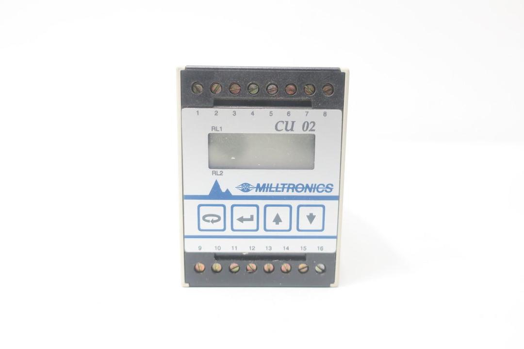 MILLTRONICS CU 02 24250634 RELAY CONTROL UNIT 115V-AC