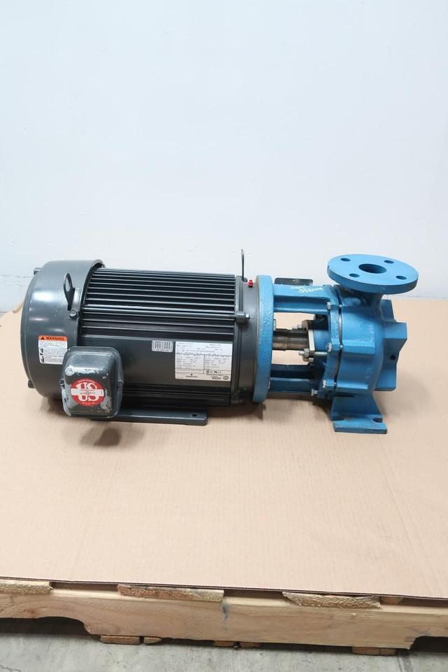 ITT A-C PUMP 2000 2X2.5-6 IRON CENTRIFUGAL PUMP 10HP 208-230/460V-AC