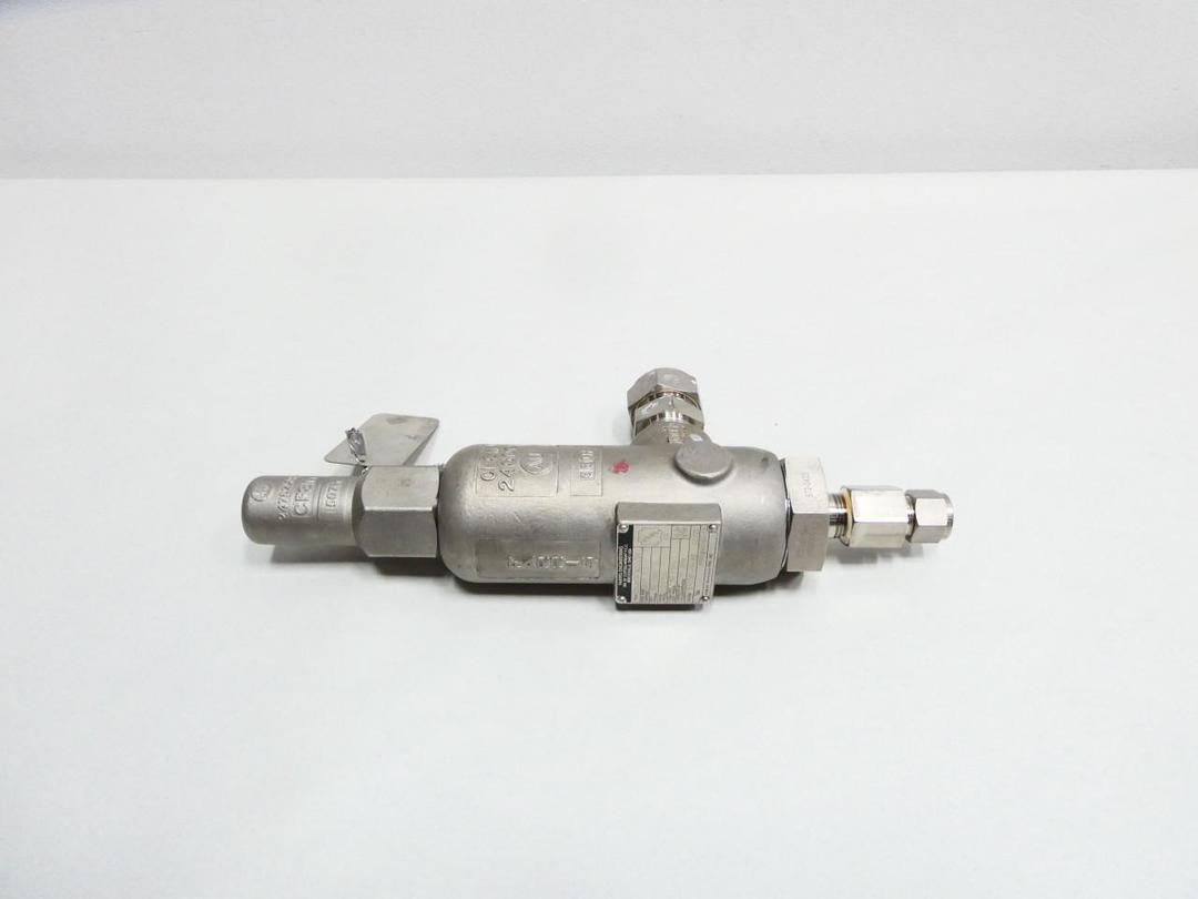 FARRIS 27CA13-M20/S4 16GPM STAINLESS THREADED 80PSI 1/2/1IN NPT RELIEF VALVE