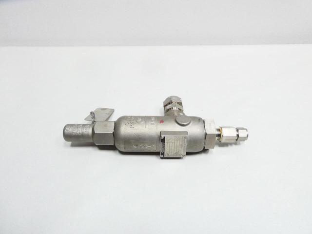 FARRIS 27CA13-M20/S4 16GPM STAINLESS THREADED 80PSI 1/2/1IN NPT RELIEF VALVE