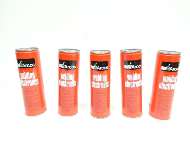 SET OF 5 ARCOS 316/316L-16 17C05C WELDING ELECTRODE 3/32IN X 9IN