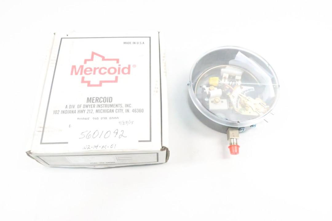 DWYER DA-41-3-21E PRESSURE SWITCH 1/4IN NPT 30-400PSI 120/240V-AC/DC 