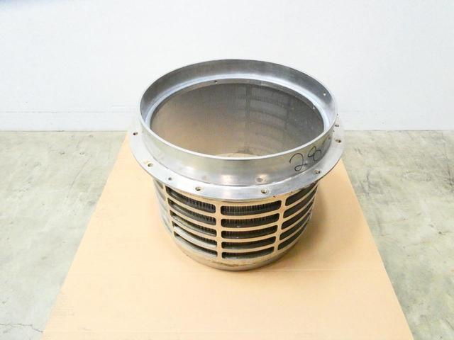 AFT AIKAWA M34714-1-001A DURASHELL MACROFLOW PULPER CAGE BASKET SCREEN CYLINDER