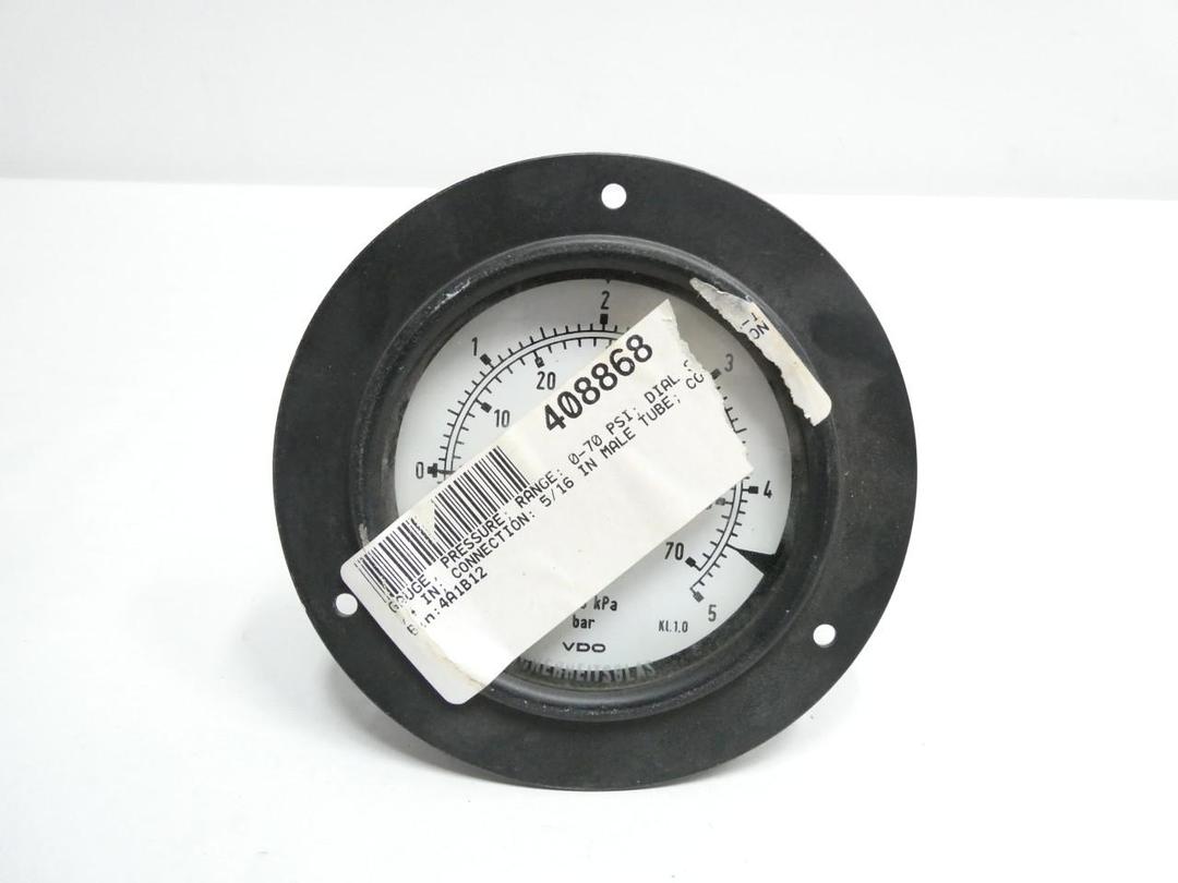 ATLAS COPCO 1619284301 PRESSURE GAUGE 5-1/4IN 0-70PSI