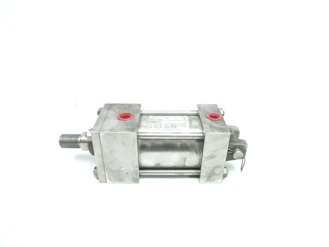 COWAN B-53993GP02 STAINLESS DOUBLE ACTING PNEUMATIC CYLINDER  2-1/2IN 3/8IN 2IN