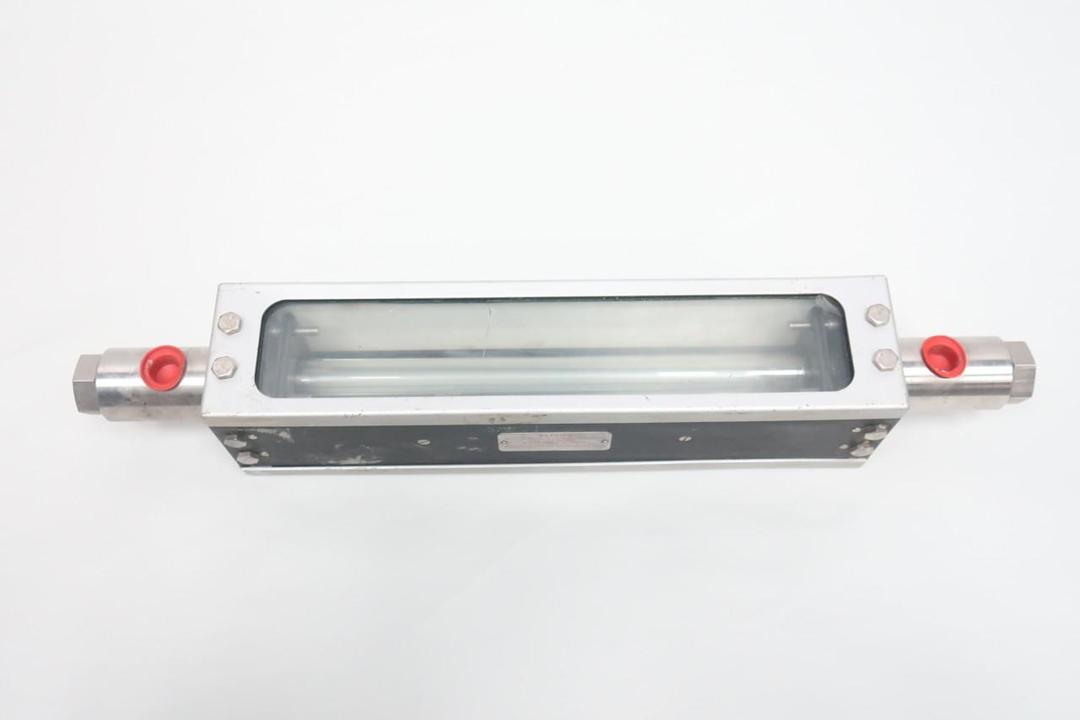 BROOKS INSTRUMENT 1110-08H2B1A VARIABLE AREA FLOW METER 0-0.6GPM 1/2IN NPT