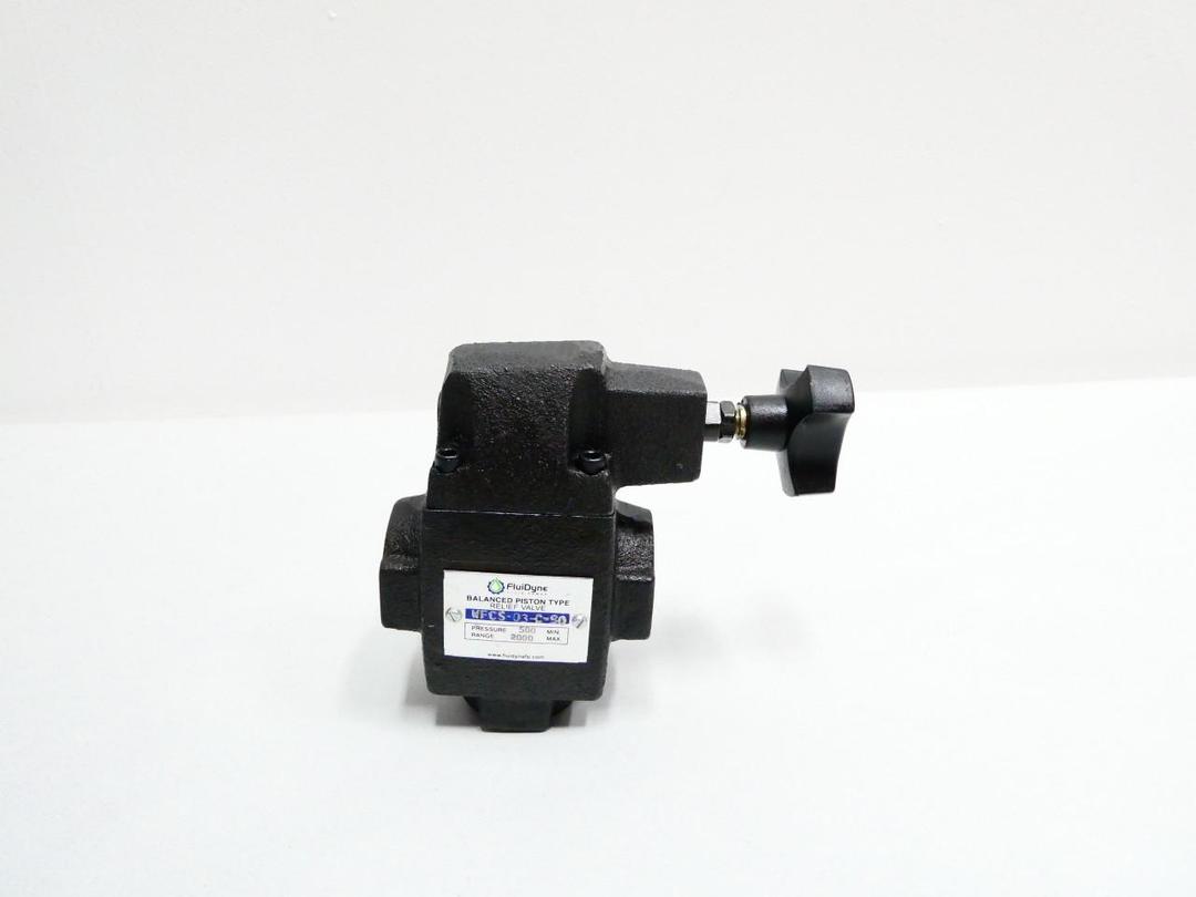 FLUIDYNE WFCS-03-C-50 HYDRAULIC RELIEF VALVE 2000PSI