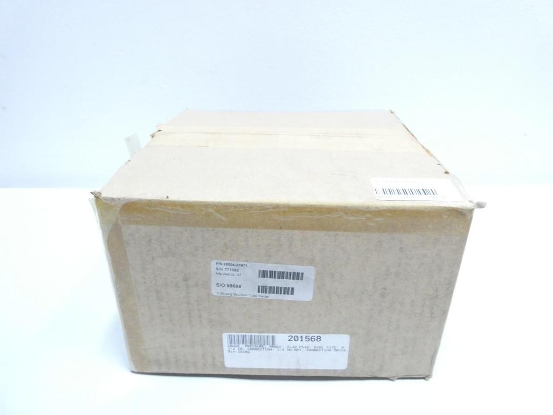 3D INSTRUMENTS 25504-21B71 PRESSURE GAUGE