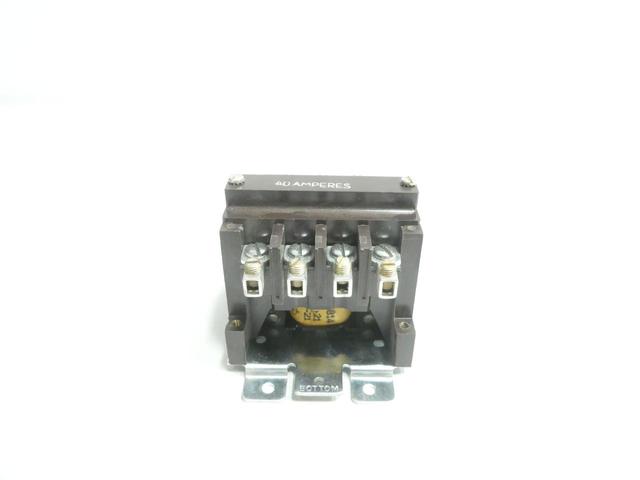CUTLER HAMMER 9560H956A CONTACTOR 120V-AC 40A AMP