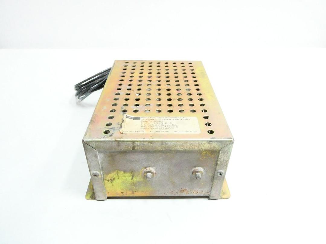 POWER ELECTRONICS R1046T TRAVERSE MOTION RESISTOR BANK 10HP 460V-AC