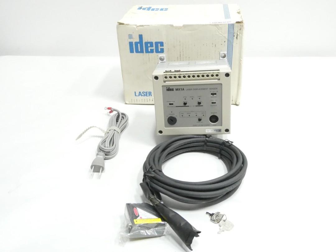 IDEC MX1A-A12R6S LASER DISPLACEMENT SENSOR 120V-AC