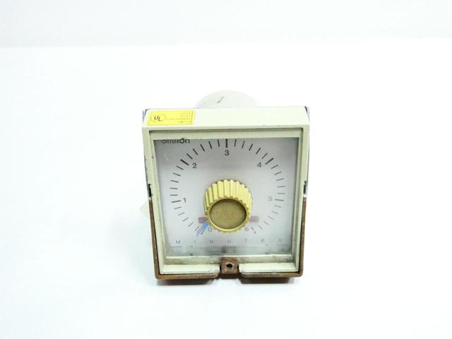OMRON SYD-AE TIMER 0-6MINUTES 120V-AC