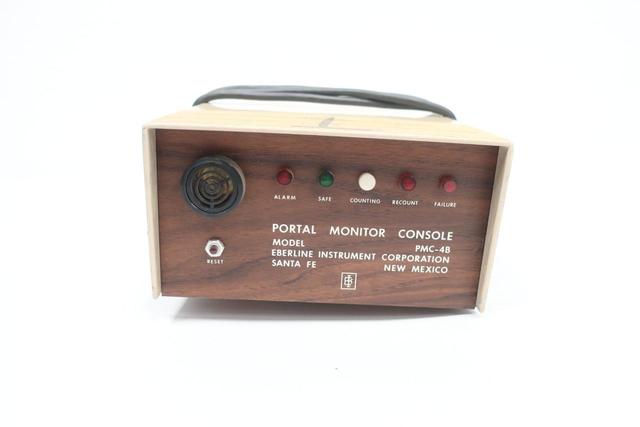 EBERLINE PMC-4B PORTAL MONITOR CONSOLE