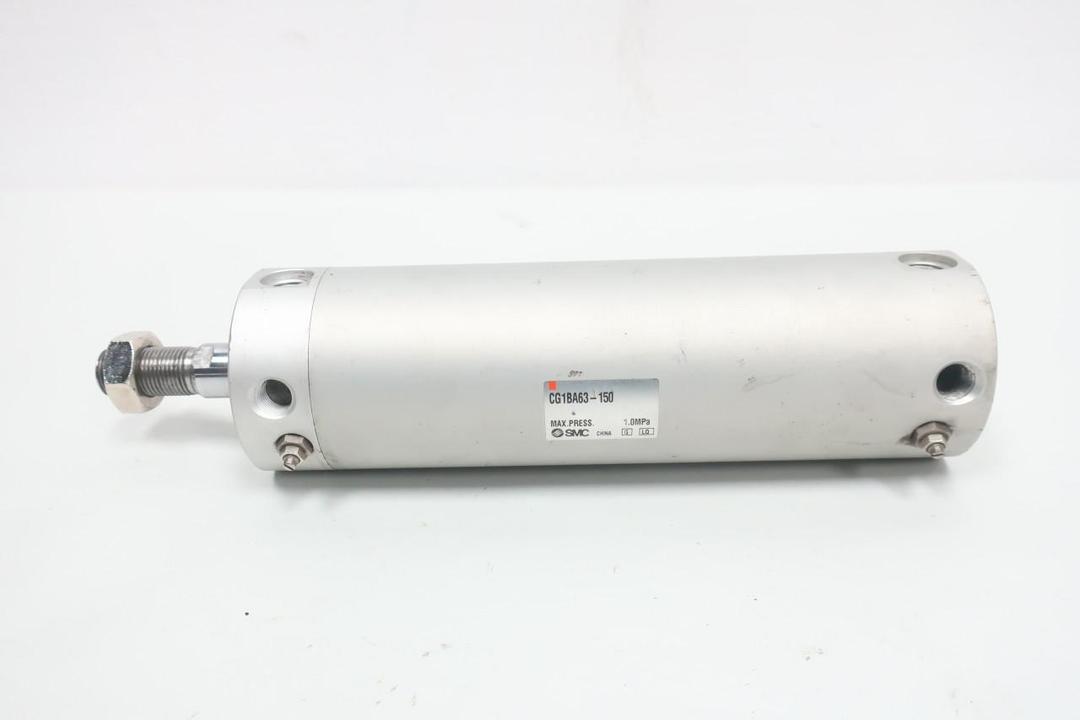SMC CG1BA63-150 DOUBLE ACTING PNEUMATIC CYLINDER 63MM X 150MM 1MPA