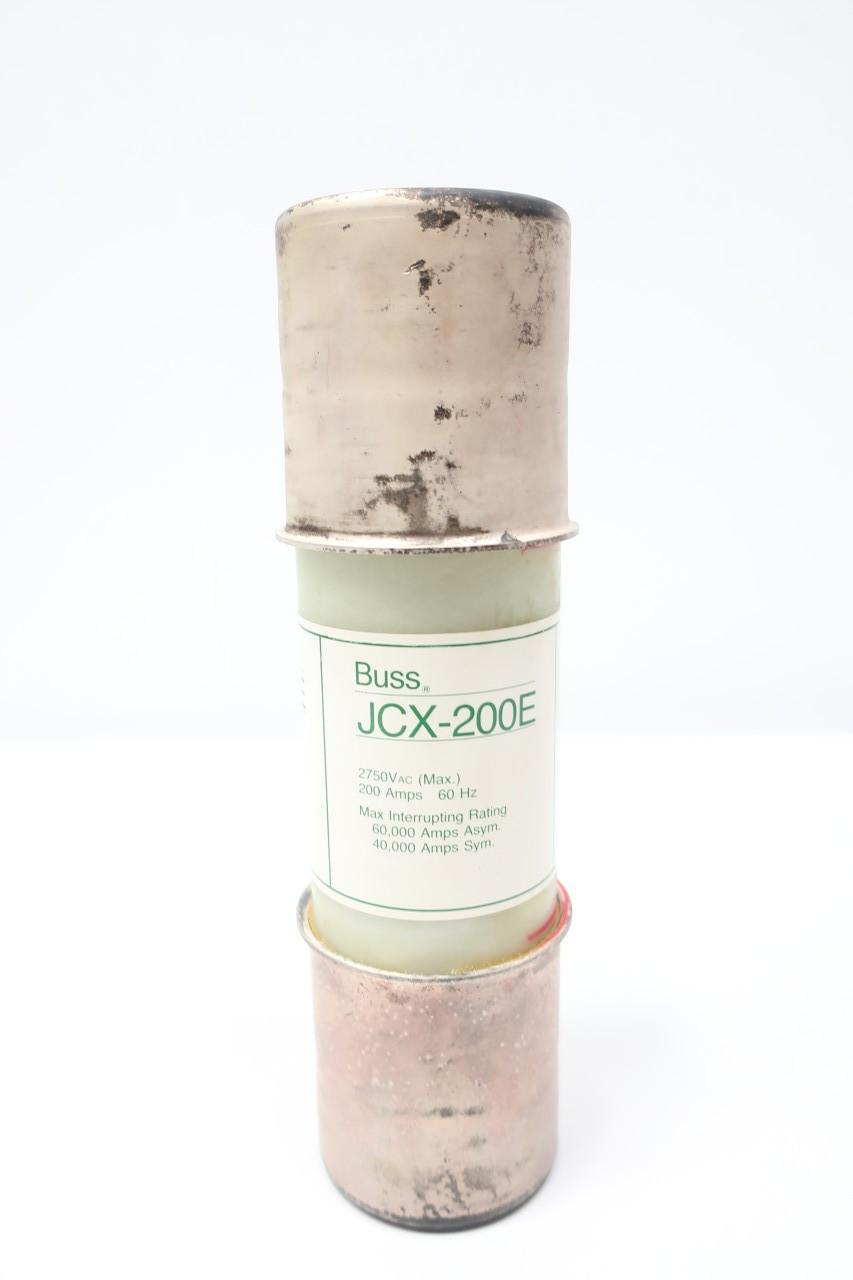 COOPER BUSSMANN JCX-200E BUSS MEDIUM VOLTAGE FUSE 200A AMP 2.75KV-AC