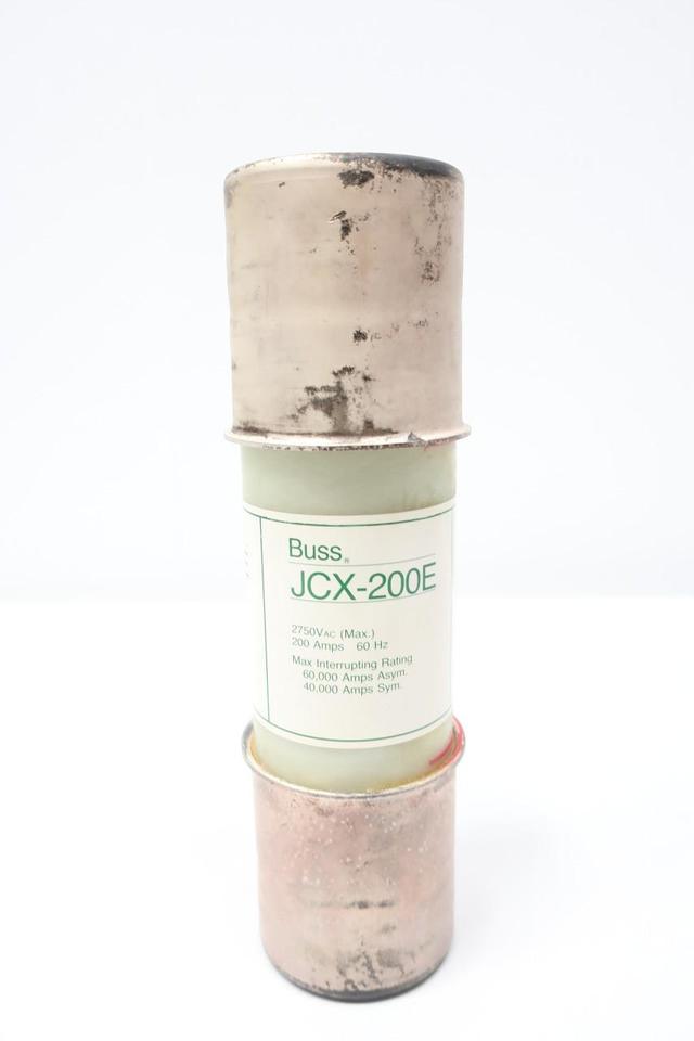 COOPER BUSSMANN JCX-200E BUSS MEDIUM VOLTAGE FUSE 200A AMP 2.75KV-AC