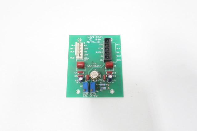 LANTECH 55000402 LOAD CELL PCB CIRCUIT BOARD