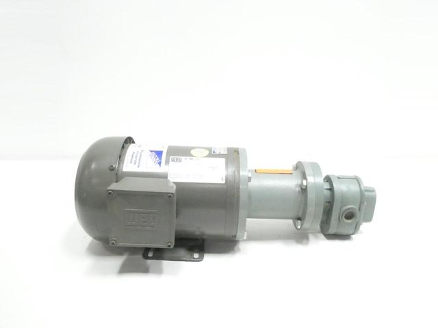 BROWN & SHARPE BSM NO 2 IRON GEAR PUMP 1/2IN NPT 3/4HP 575V-AC