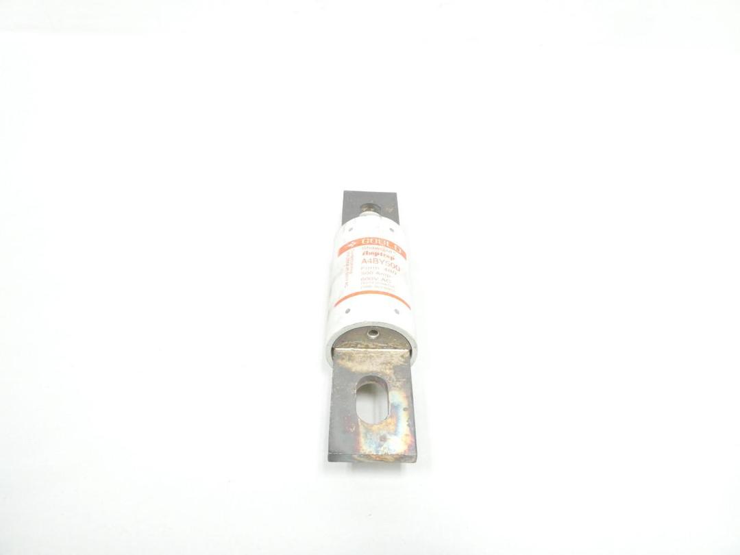 GOULD A4BY500 SHAWMUT AMPTRAP BLADE FUSE 500A AMP 600V-AC