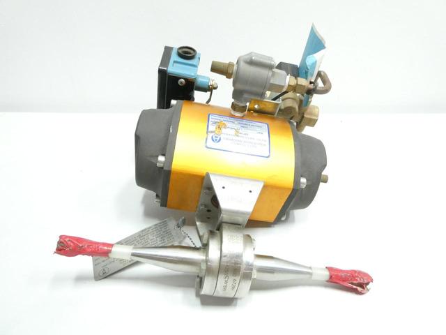 WORCESTER CONTROLS K6961A PNEUMATIC STAINLESS BALL VALVE 3/8IN