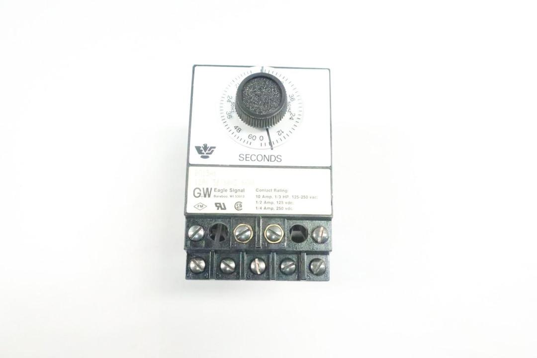 EAGLE SIGNAL BR15A6 TIMER 0-60SEC 120V-AC