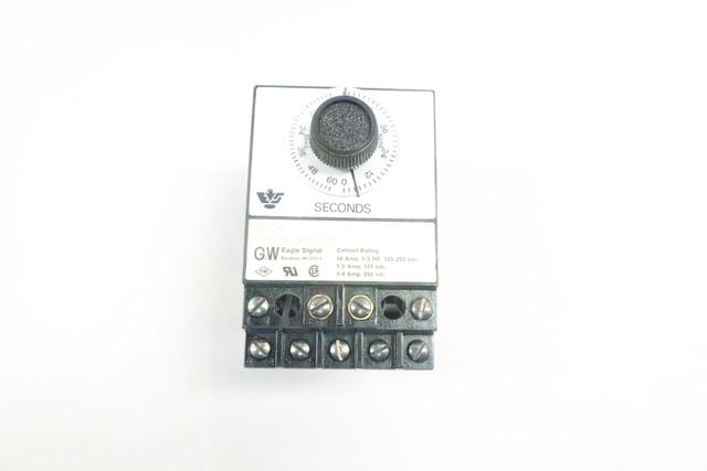 EAGLE SIGNAL BR15A6 TIMER 0-60SEC 120V-AC