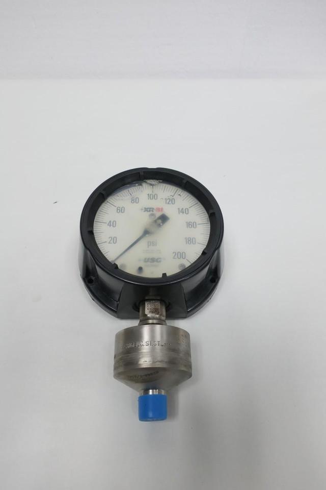 USG 170027 170027SSLG XR-81 PRESSURE GAUGE 4-1/2IN 0-200PSI 1/2IN NPT