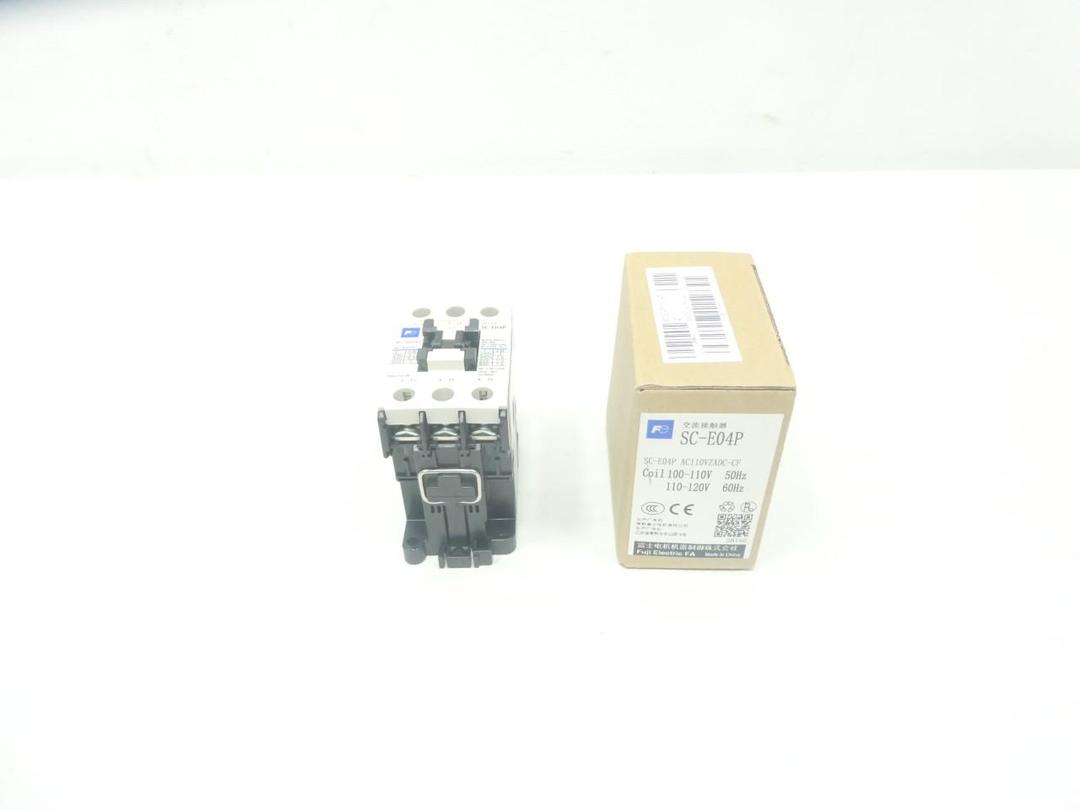 FUJI ELECTRIC SC-E04P CONTACTOR 110-120V-AC 25A AMP 10HP