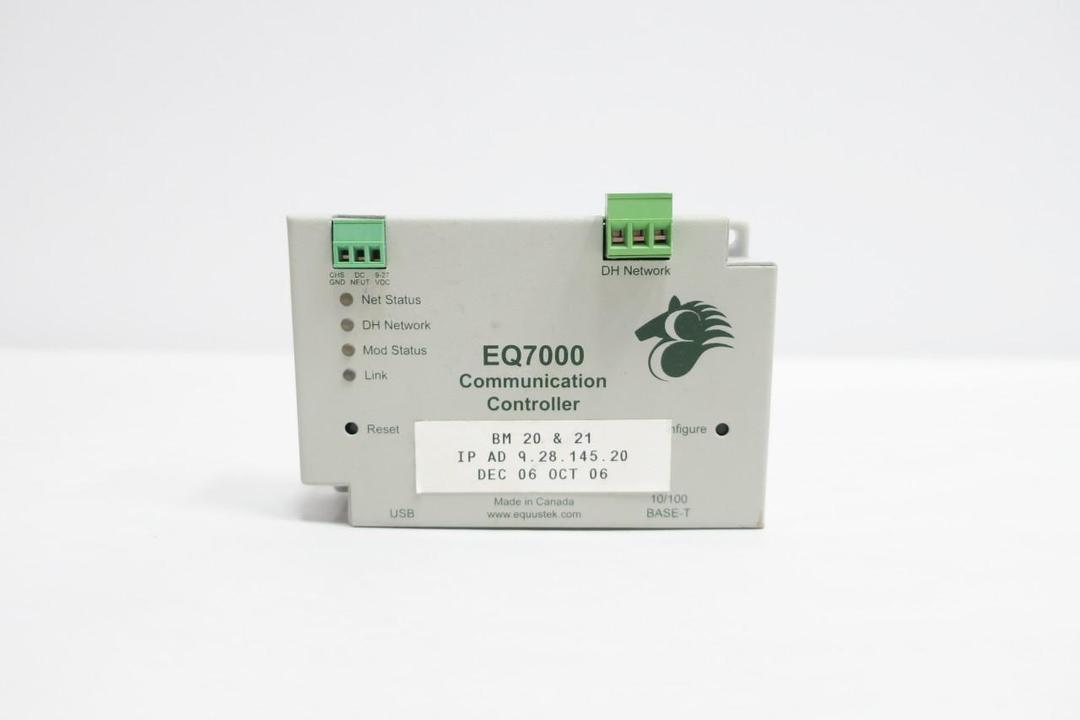 EQUUSTEK EQ7000 COMMUNICATION CONTROLLER