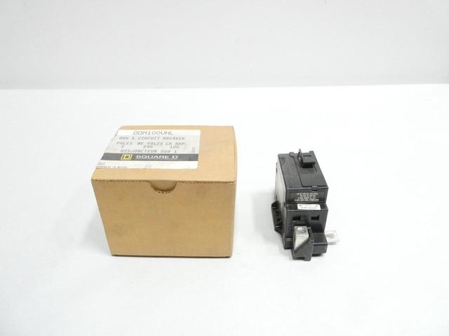 SQUARE D QOM100VHL MAIN CIRCUIT BREAKER 2P 100A AMP 240V-AC