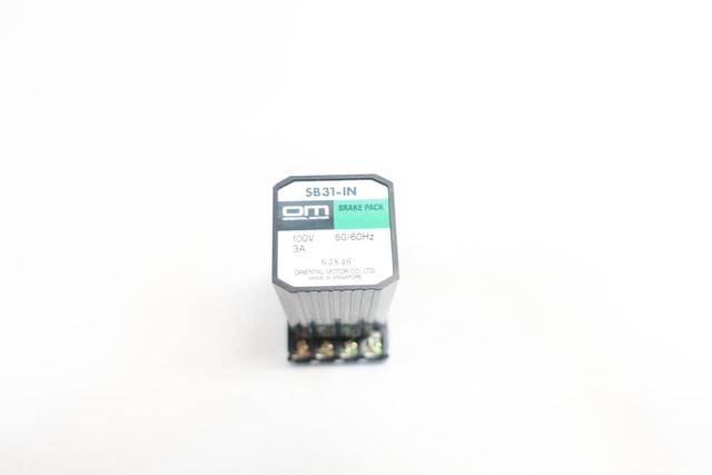 ORIENTAL MOTOR SB31-IN BRAKE PACK 100V-AC 3A
