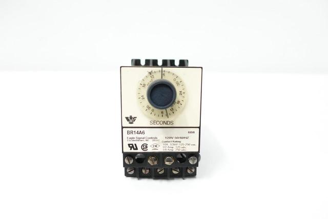 EAGLE SIGNAL BR14A6 TIMER 0-30SEC 120V-AC