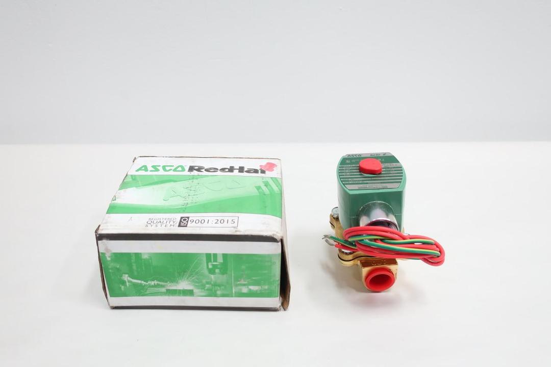 ASCO 8210G002 RED-HAT II 120V-AC 1/2IN NPT SOLENOID VALVE