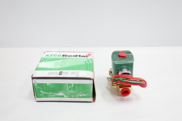 ASCO 8210G002 RED-HAT II 120V-AC 1/2IN NPT SOLENOID VALVE