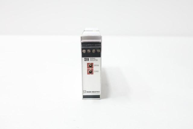 MOORE SIX/10-50MA/4-20MA/12-42DC SIGNAL ISOLATOR 12-42V-DC